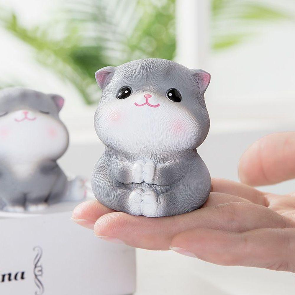 Đồ trang trí Chú Mèo Thông Sáng Tạo Trang Trí Bánh Kem