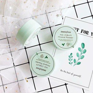 Phấn phủ bột innisfree mineral nosebum powder