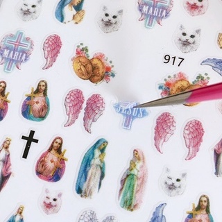 Sticker Nails 3D | Thiên Thần | Hình Dán Móng Tay