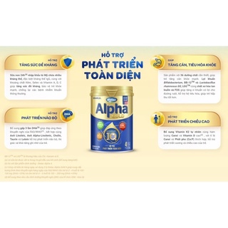 Sữa Dielac Alpha Gold IQ 1, 2, 3, 4