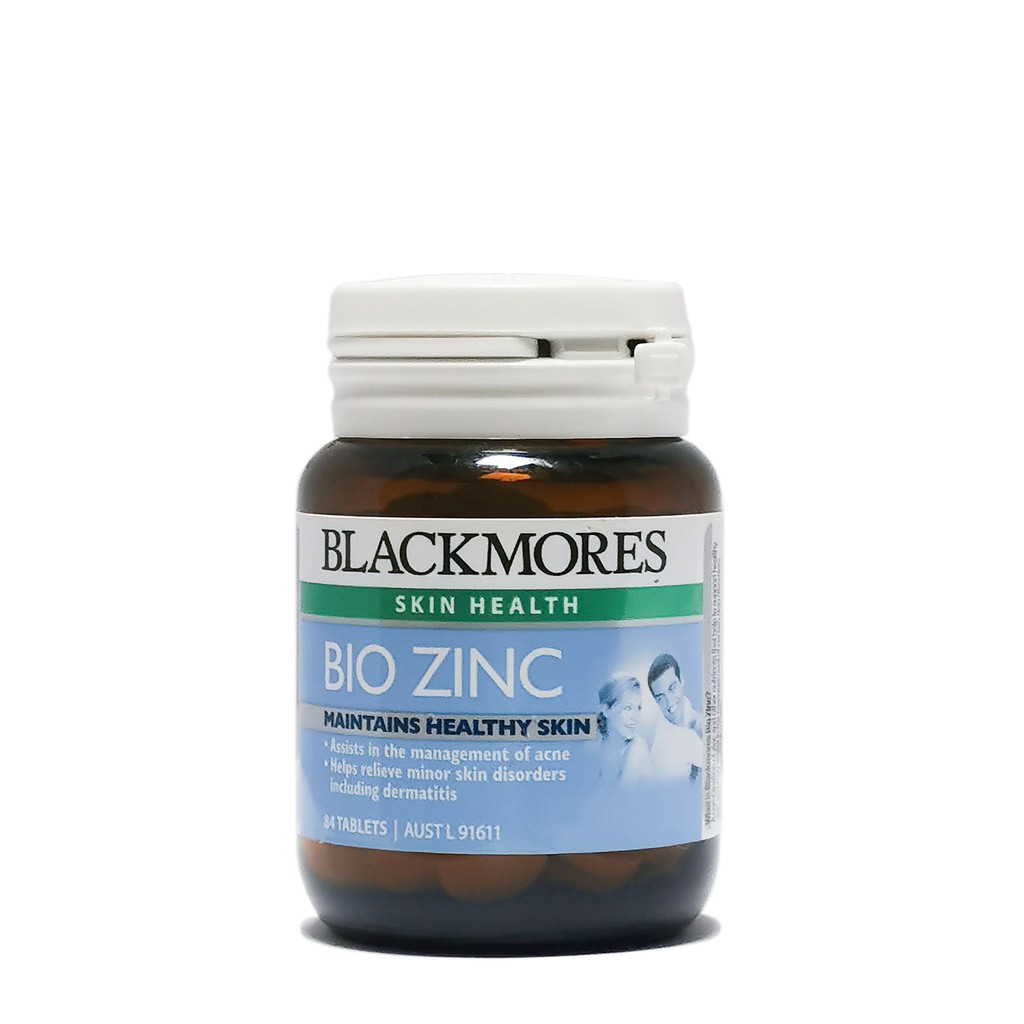 VIÊN UỐNG BỔ SUNG KẼM BLACKMORES BIO ZINC 84/168 VIÊN