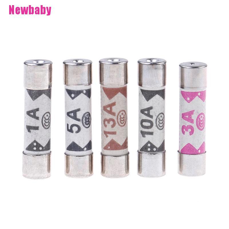 Cầu Chì Gốm 6Mmx25Mm BS1362 1A 3A 5A 10A 13A