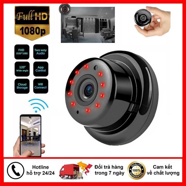 [BH 3 Năm] CAMERA giám sát kết nối bằng wiffi V380 - có hồng ngoại theo dõi ban đêm | WebRaoVat - webraovat.net.vn