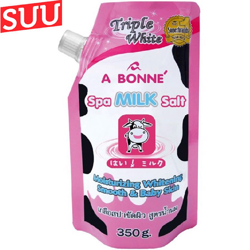 Muối Bò Tẩy Tế Bào Sữa Bò A Bonne 350g Thái Lan suu.shop cam kết 100% chính hãng | BigBuy360 - bigbuy360.vn