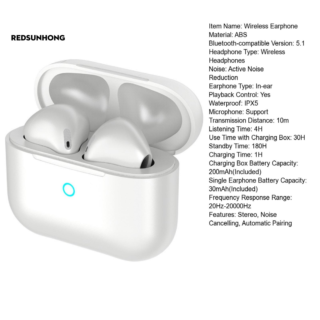 Tai Nghe Nhét Tai Y42 Bluetooth 5.1 Âm Thanh Nổi Thấp Chất Lượng Cao