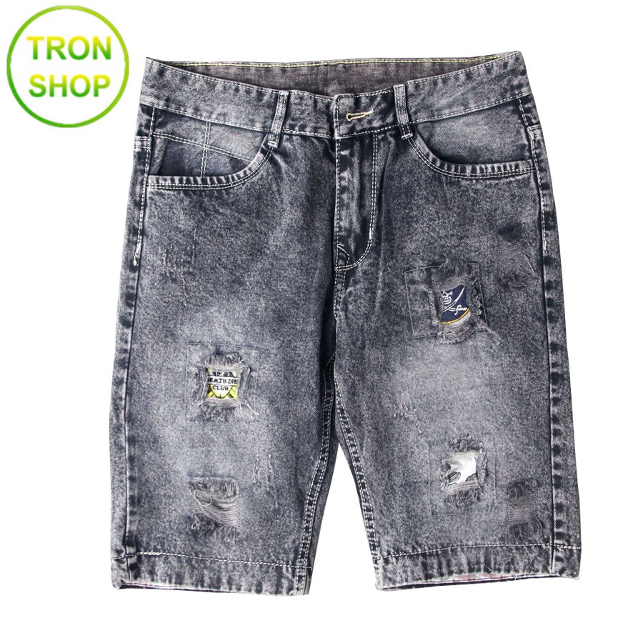 Quần short nam jean TS648  vải bền đẹp Tronshop chuyên quần nam