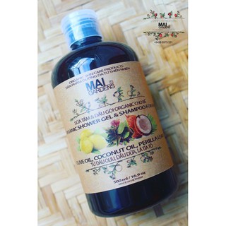 Sữa tắm dầu gội organic cho bé 500 ml
