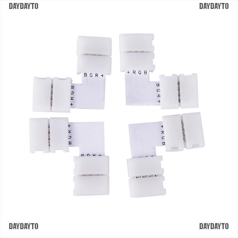 Set 10 Đầu Nối 4-PIN RGB Mini Dành Cho Dây Đèn LED RGB 5050 10mm