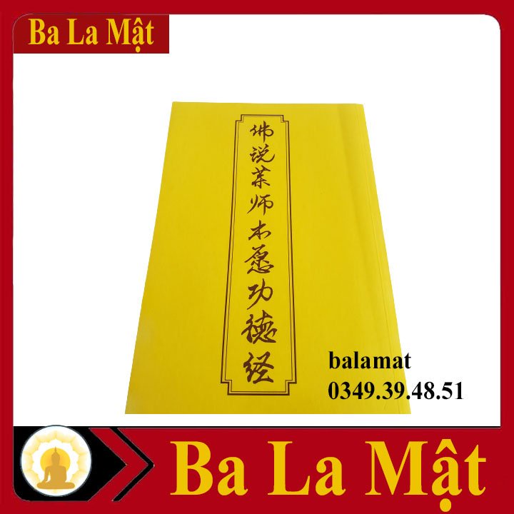 Sách - Kinh Dược Sư Trọn Bộ Bìa Vàng