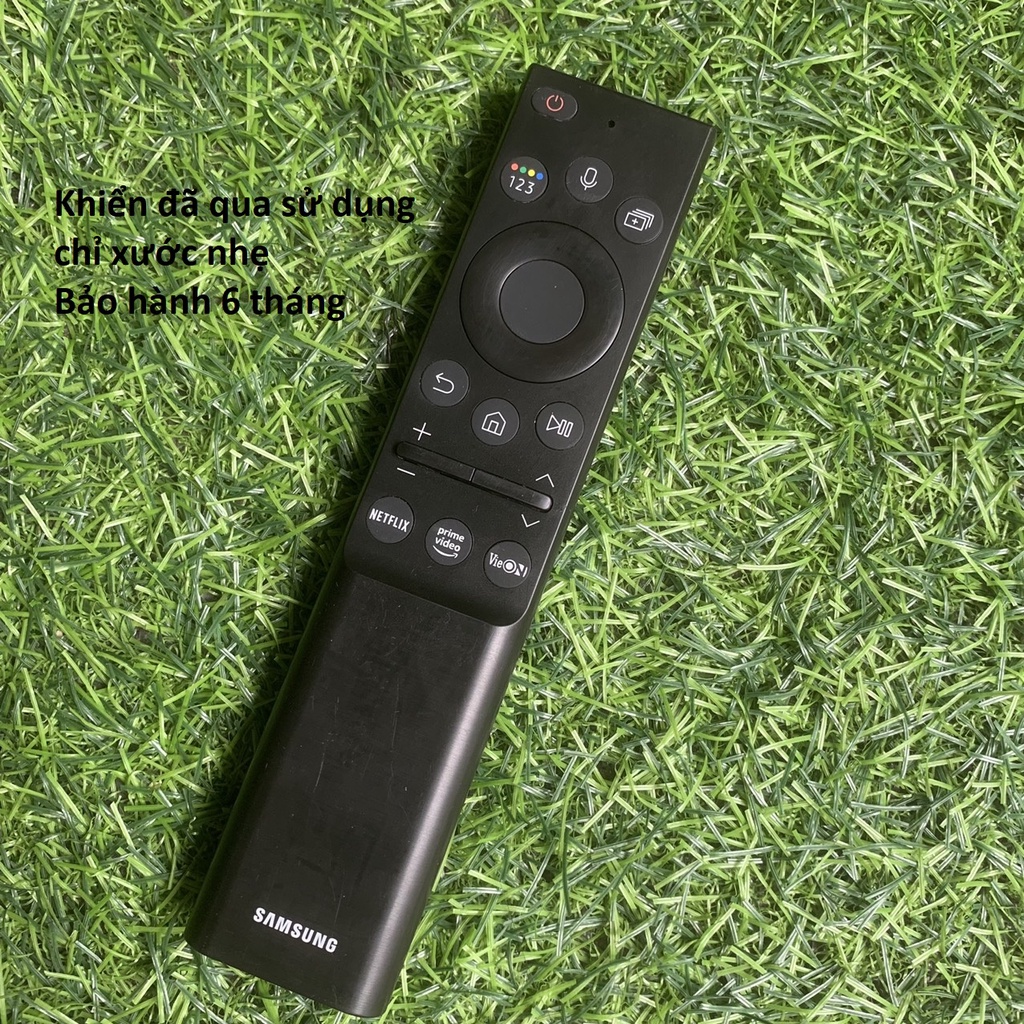 Điều khiển tivi Samsung giọng nói năng lượng mặt trời chính hãng, remote samsung hàng zin theo TV
