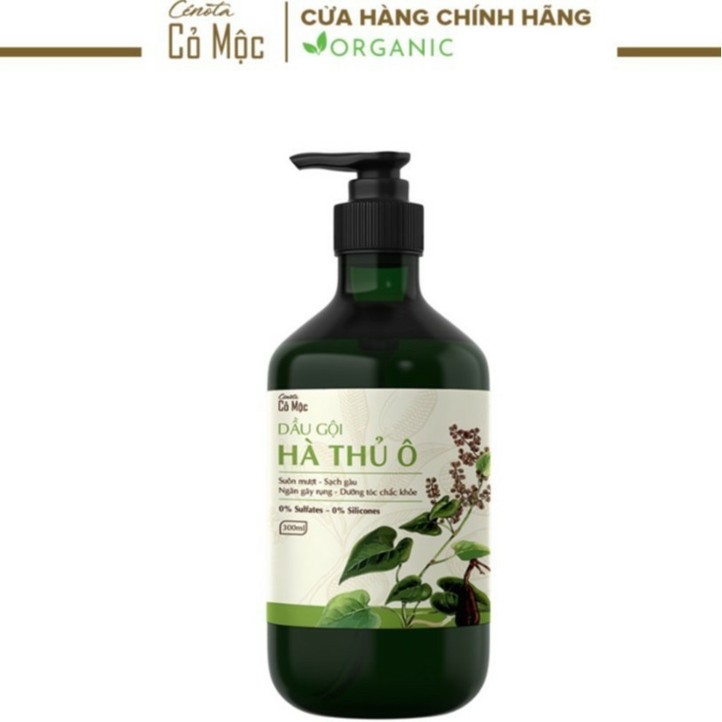 Dầu gội hà thủ ô Cenota 300ml, dầu gội thảo dược kích thích mọc tóc( Chính Hãng ) | BigBuy360 - bigbuy360.vn