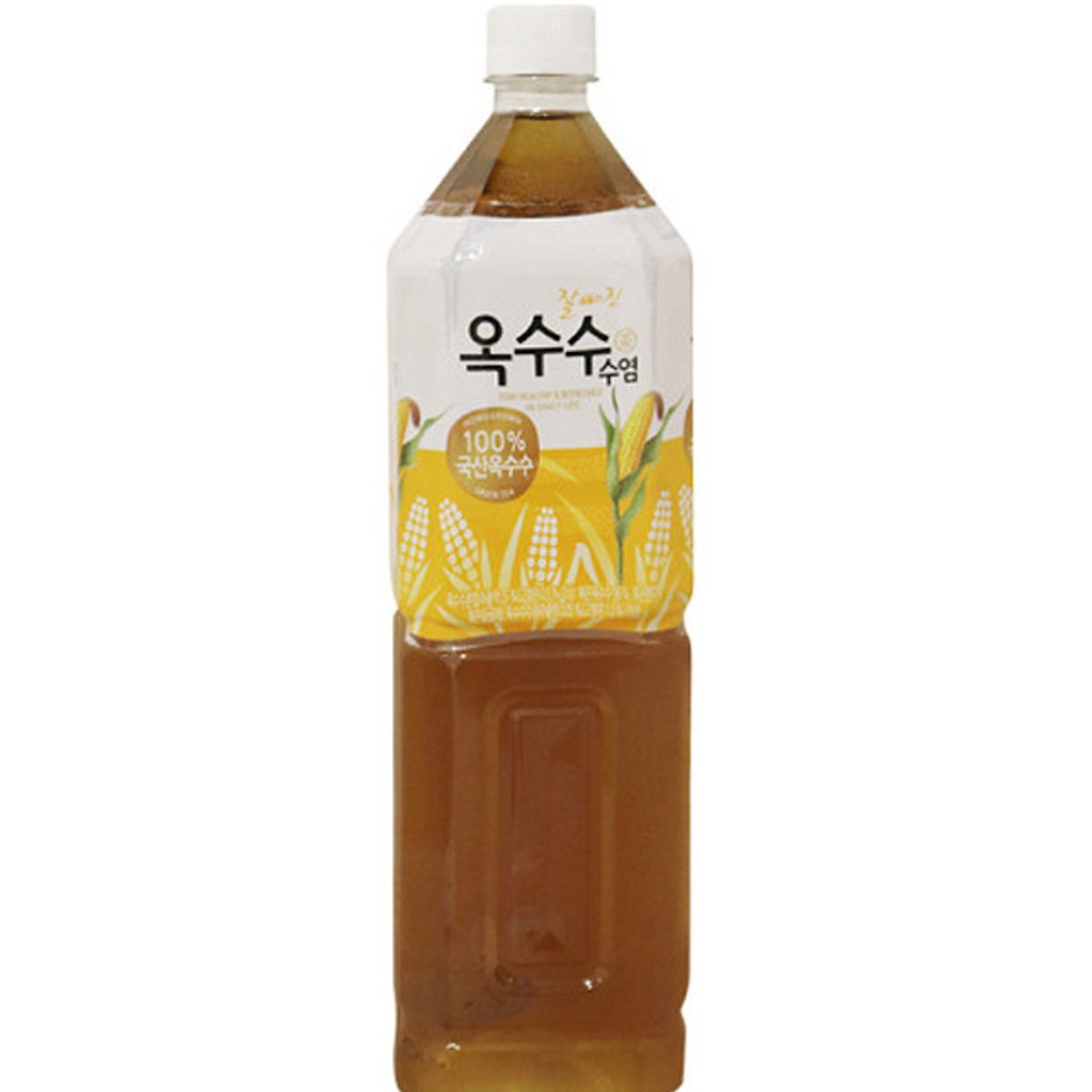 Nước Trà Râu Ngô WoongJin 1.5 L - Nhập Khẩu Hàn Quốc