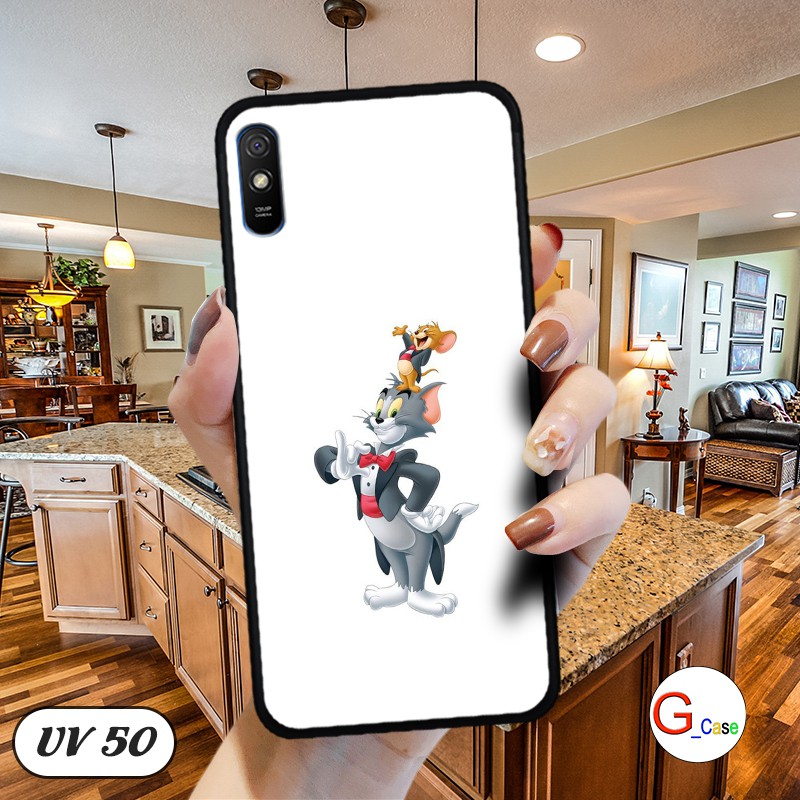 Ốp điện thoại Xiaomi Redmi 9A - lưng nhám viền dẻo