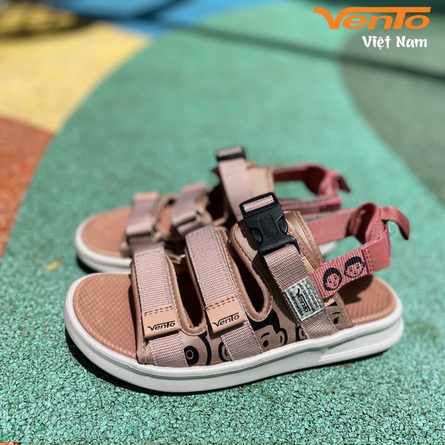 Giày Sandal Vento Nữ SD-NB80 Màu Be Hồng Nhạt