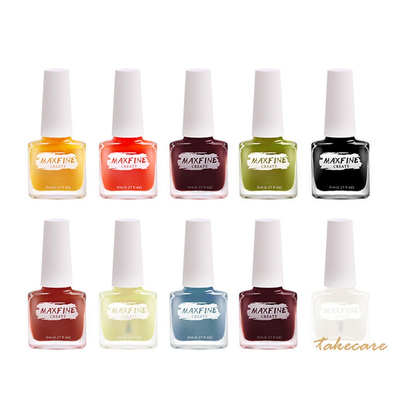 Sơn Móng Tay Màu Sắc Tươi Sáng Thời Trang