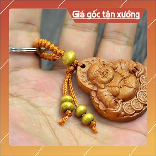 Móc khóa gỗ hình Phật