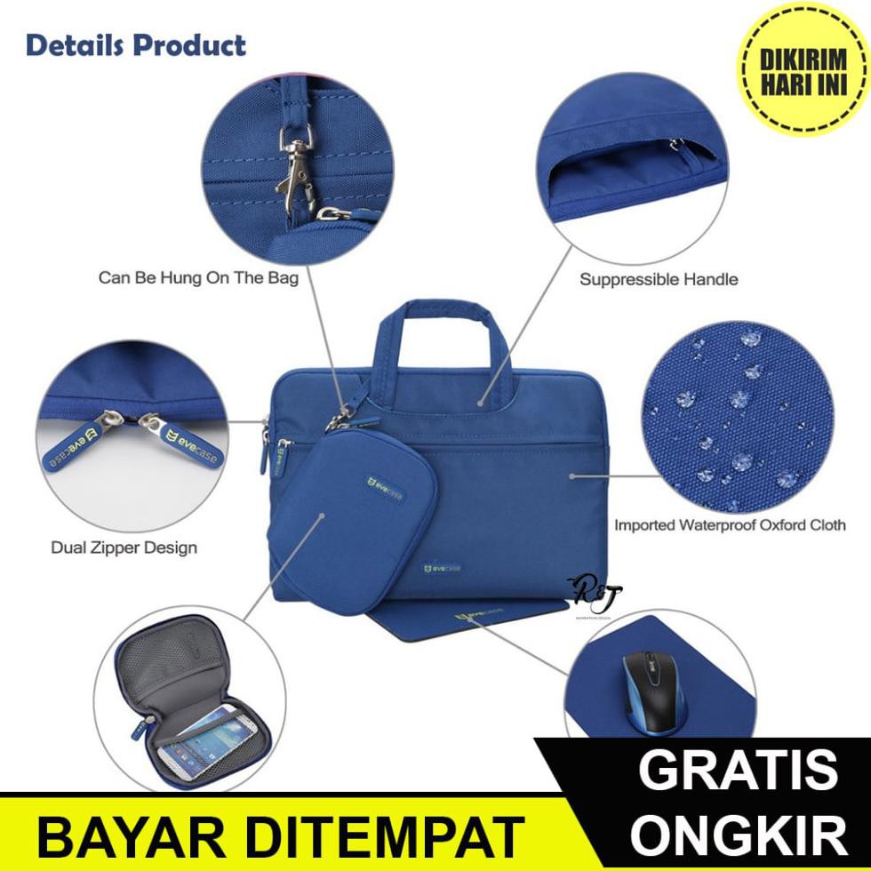 Túi Đựng Laptop Jb2353 11 Inch Macbook Kèm Túi Nhỏ Tiện Lợi