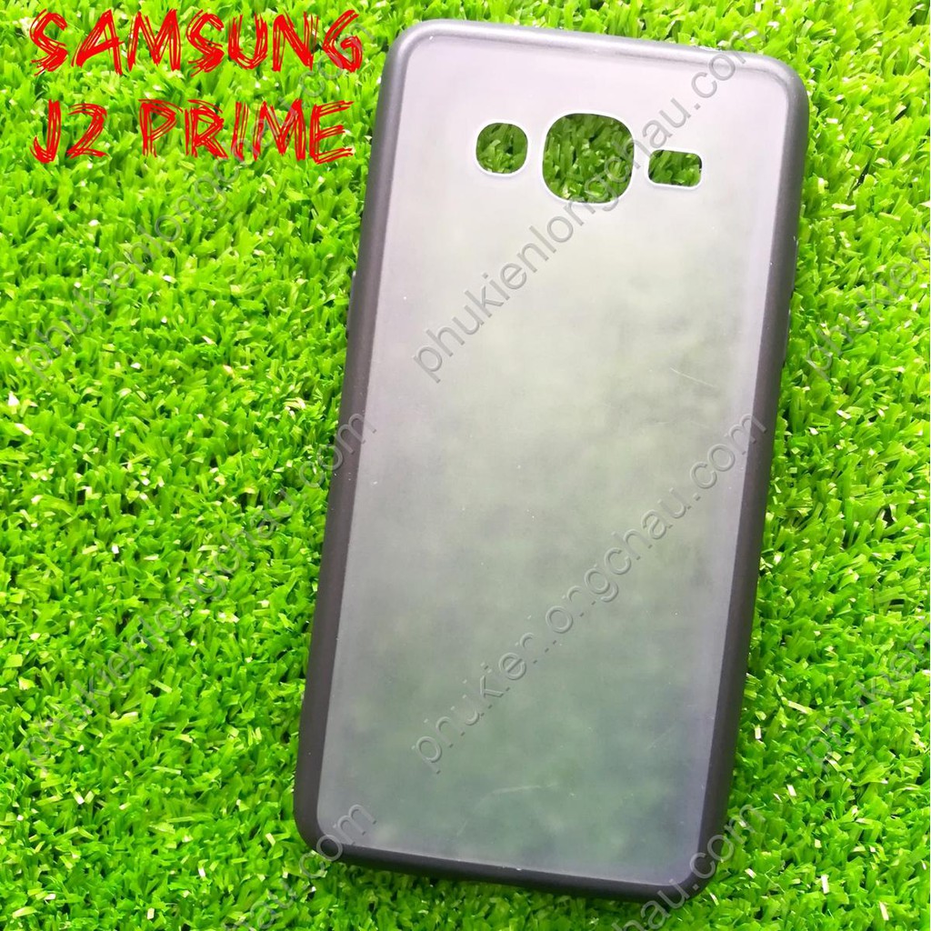 Ốp Lưng Samsung J2 Prime Lưng Cứng Trong Nhám Viền Dẻo Phôi In