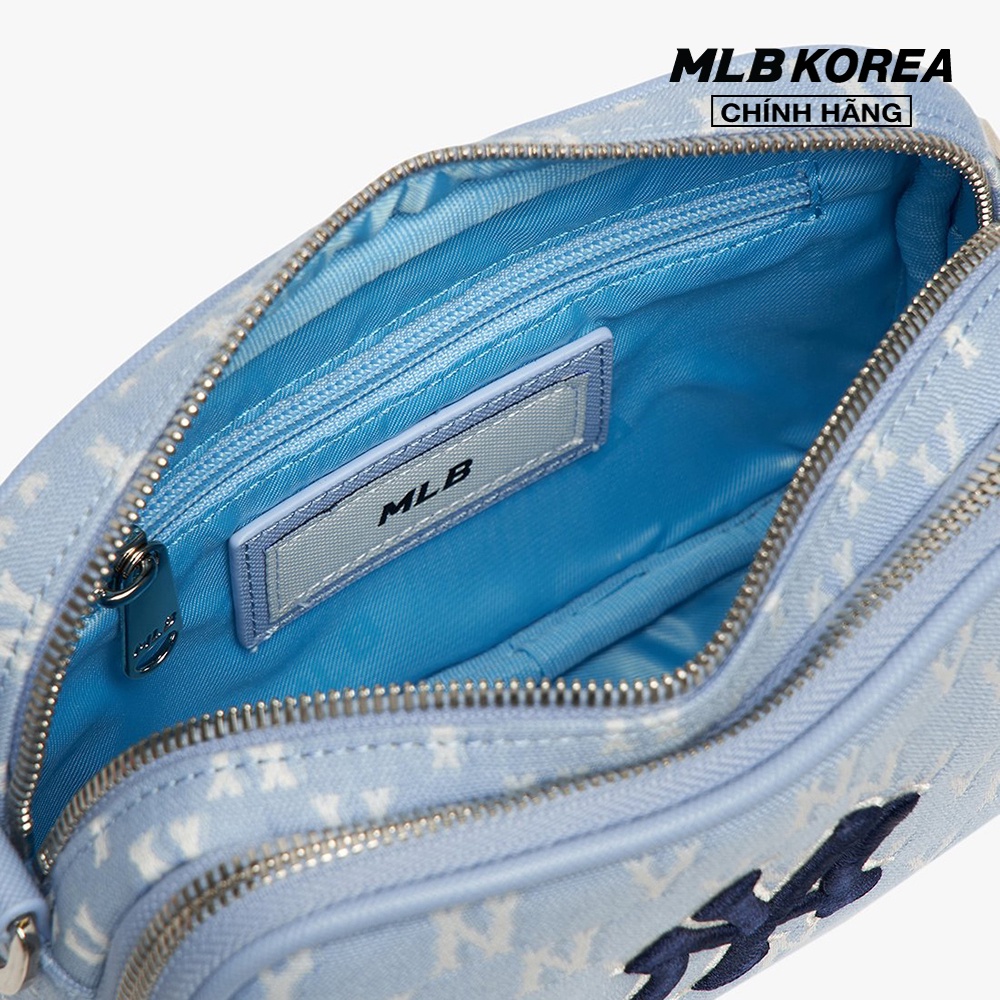 MLB - Túi đeo chéo phom chữ nhật thời trang Monogram 3ACRS022N-50BLL