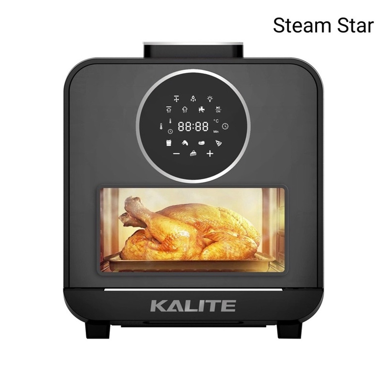 NỒI CHIÊN HƠI NƯỚC KALITE STEAM STAR 15 lít tặng kẹp inox và xịt dầu