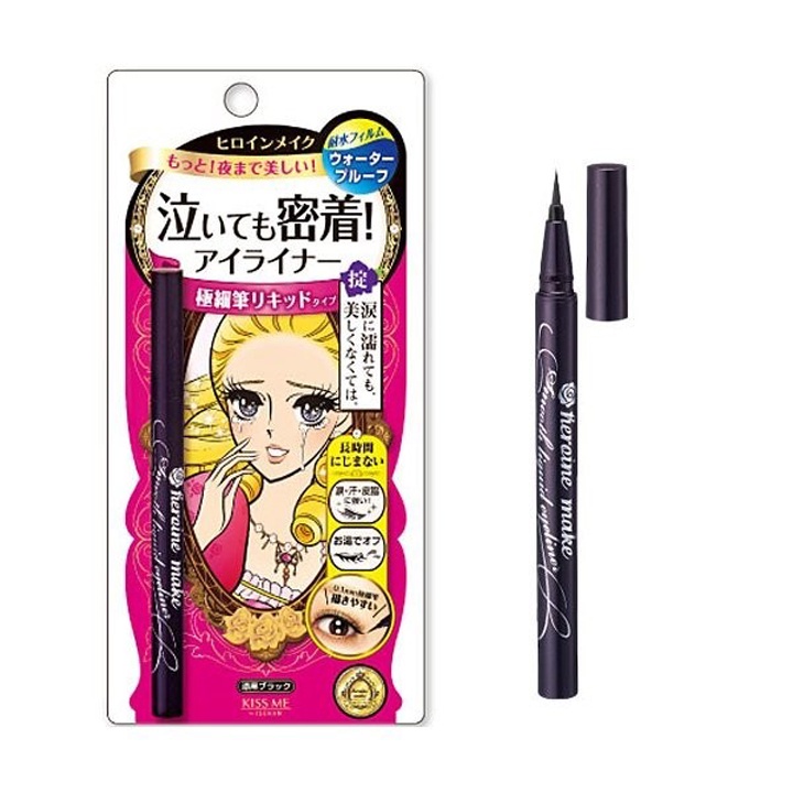 Kẻ Mắt Nước Kiss Me Lâu Trôi Không Lem Chống Nước Dung Tích 0,4ml hàng chuẩn nhật chính hãng