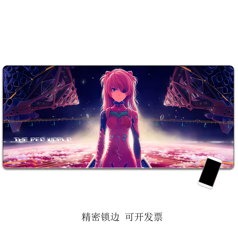Tấm Lót Chuột Và Bàn Phím Máy Tính Eva Hai Chiều Họa Tiết Anime Neon Genesis Evangelion Kích Thước 3mm
