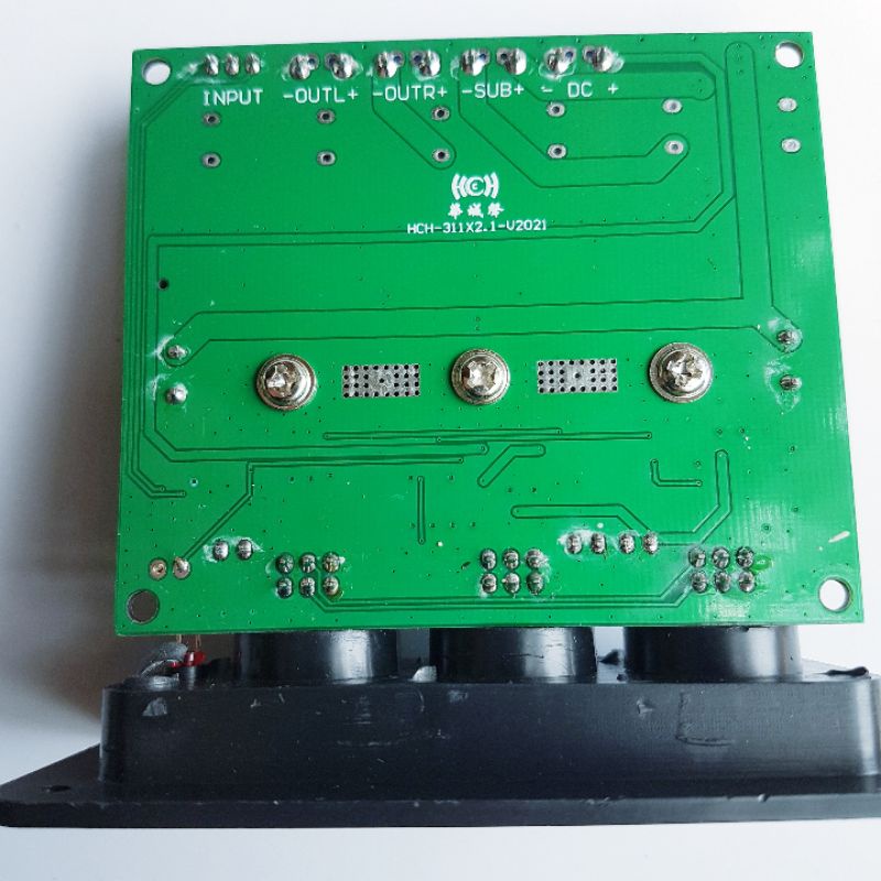 Board công suất chế loa vi tính siêu khủng 200w. Mạch 2.1 3 kênh đánh sub hơi