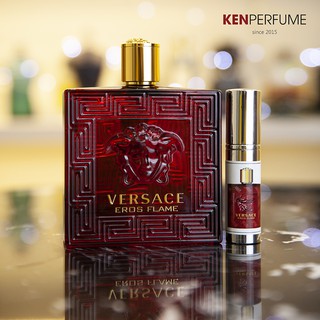 Mẫu thử nước hoa versace eros flame edp màu đỏ 10ml