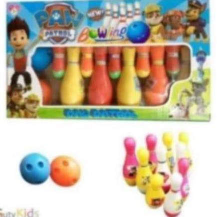 Đồ chơi Bowling Paw Patrol vui nhộn giúp nhận biết màu sắc, rèn luyện tay chân cho bé thỏa sức vui c