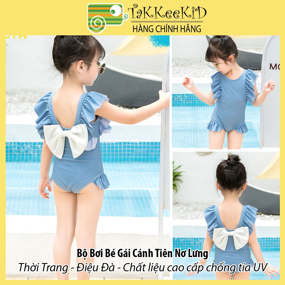 Đồ Bơi Bé Gái, BiKiNi cho bé từ 1 đến 6 tuổi Nơ Lưng Thời Trang Phong Cách