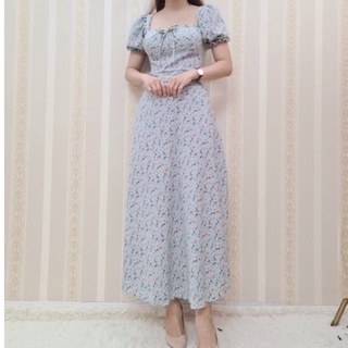 Đầm hoa nhí cúp ngực
