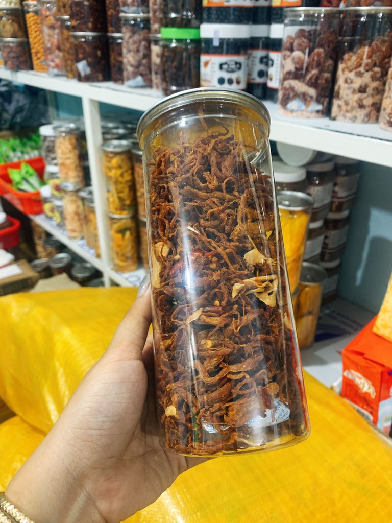 Khô heo cháy tỏi 300gr