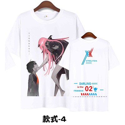 XẢ KHO 💥 Áo Thun Tay Lửng Anime Darling in the FranXX Nam Nữ!! | BigBuy360 - bigbuy360.vn