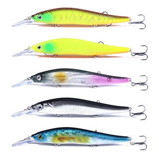 Set 5 Mồi Câu Cá Nhân Tạo Cứng 13.5cm 15.6g 0-3m