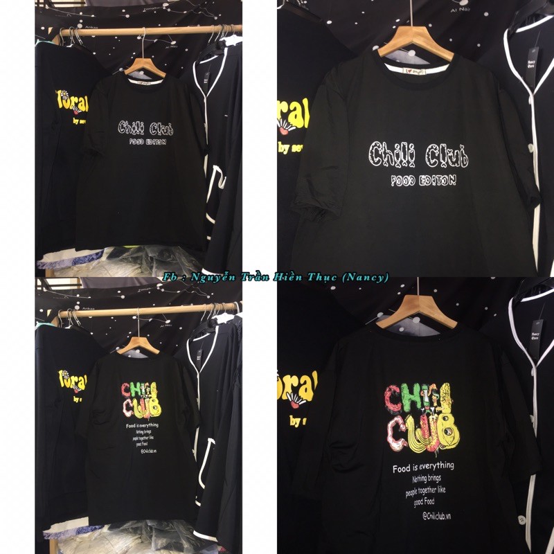 Áo thun tay lỡ Chill Club Unisex from rộng