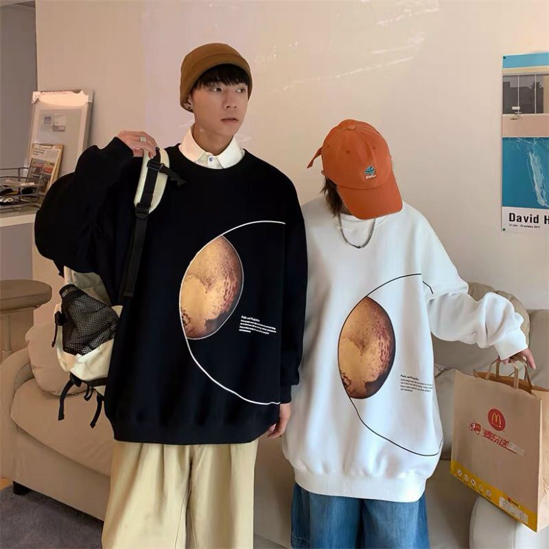 Áo nỉ cổ tròn Trái đất hình in 5D độc lạ.hangtotgiare98