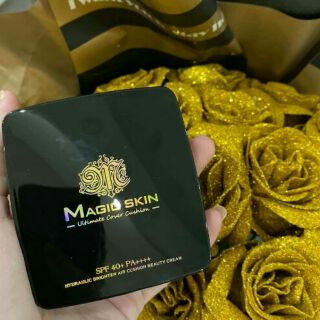 _UTIMATE COVER CCCUSHION MAGIC SKIN PHẤN NƯỚC NGOC TRAI KEM CHỐNG NẮNG KÈM GIẤY CBMP VÀ GIẤY UY QUỲÊN PHẤN PHỐI SẢN PHẨM