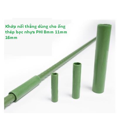 Ống thép bọc nhựa FULL size  dùng làm cây đỡ hoa hồng, làm giàn dây leo