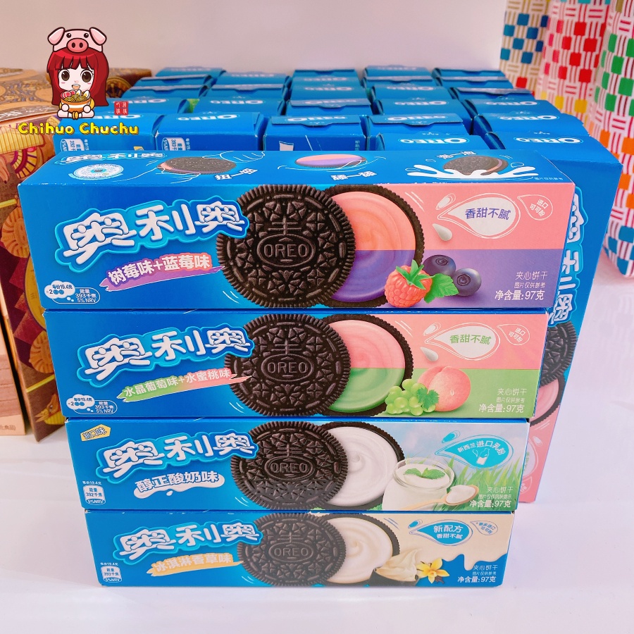 BÁNH QUY OREO NHÂN KEM TRÁI CÂY