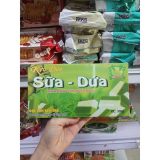 Kẹo dừa vị SỮA - DỨA  thơm ngon béo ngậy
