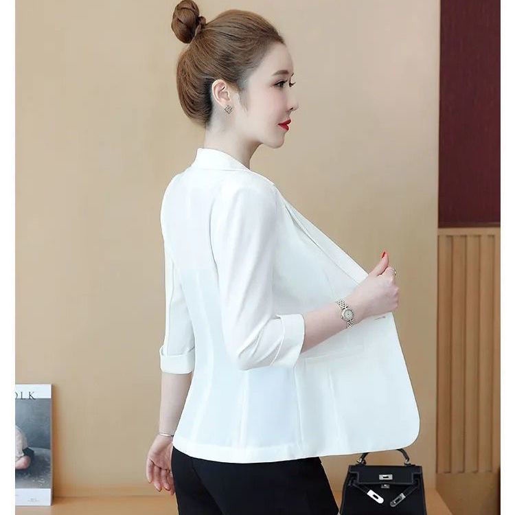 Áo Khoác Vest Tay Lỡ Dáng Ôm Phong Cách Hàn Quốc Thời Trang Xuân Hè Hàng Mới