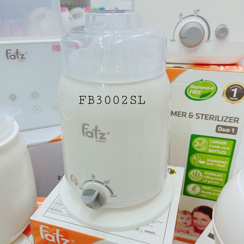 Máy hâm sữa FatzBaby 4 chức năng không BPA FB3002SL / FB3002 FLASH SALE