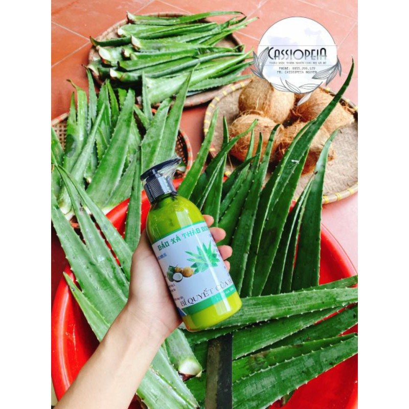 Dầu xả dừa nha đam dưỡng tóc mềm mượt, chắc khỏe