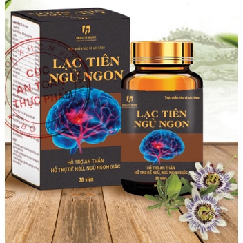 Lạc tiên ngủ ngon Health More hộp 30 viên