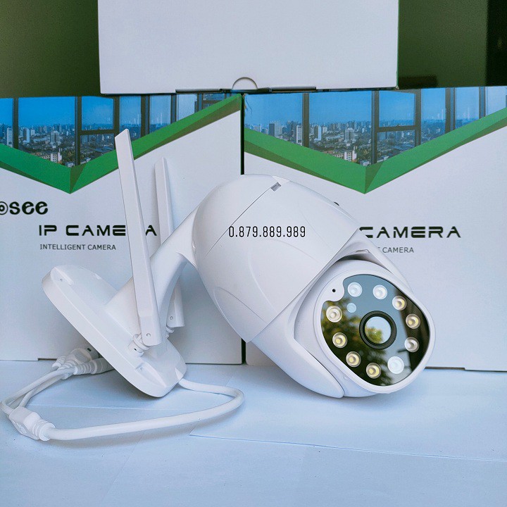 Camera ngoài trời yoosee Ptz 14led 5.0Mpx quay quét 360 siêu nét, chịu nắng mưa, có màu ban đêm | WebRaoVat - webraovat.net.vn