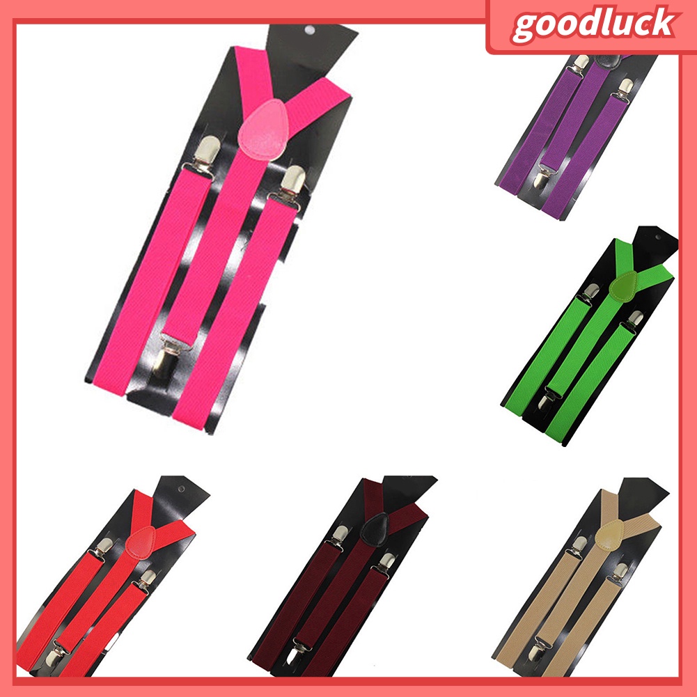 Dây đai lưng quần hình chữ Y co giãn dành cho nam và nữ