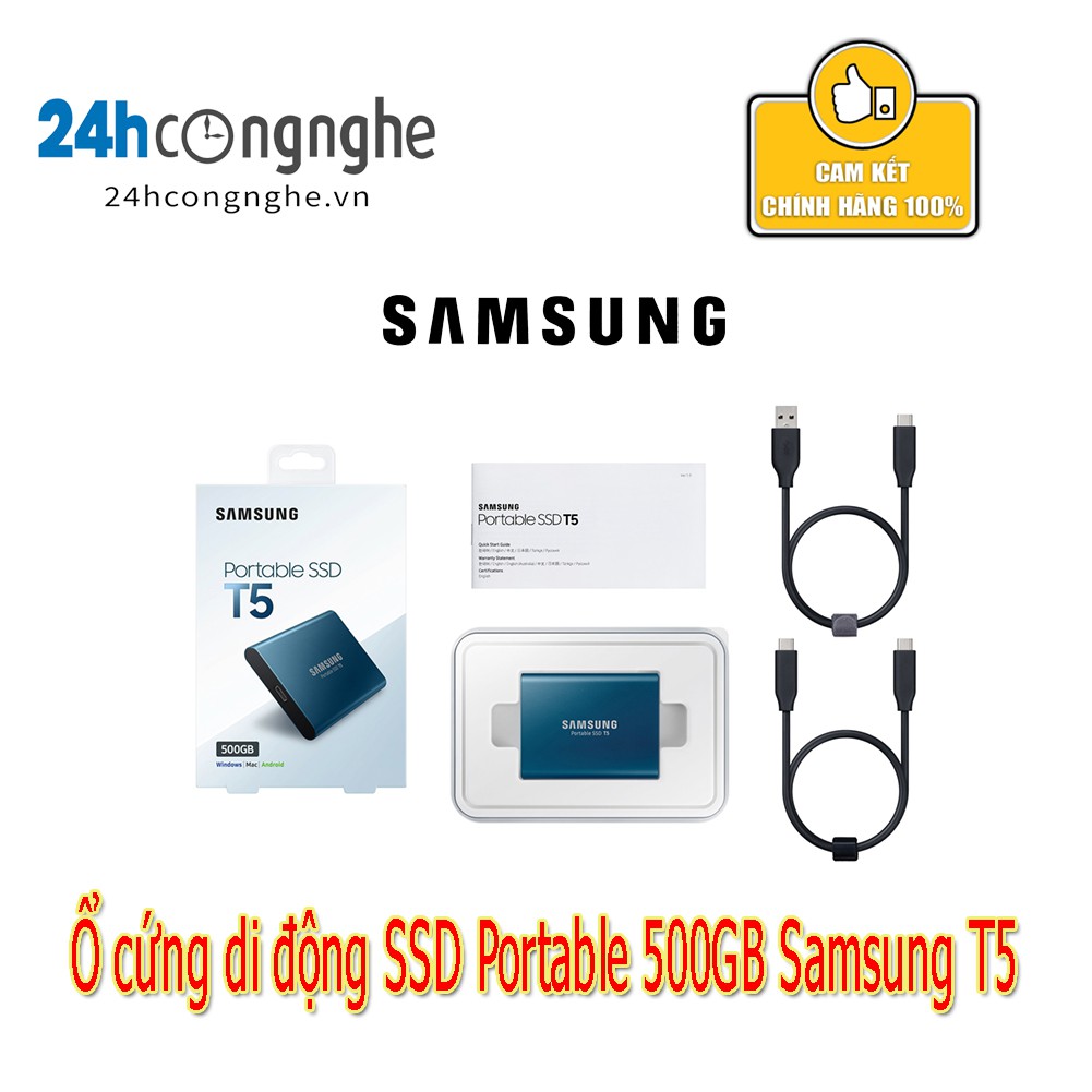 Ổ cứng di động SSD Portable 500GB Samsung T5