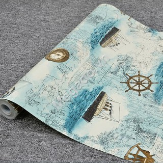 Giấy dán tường con thuyền C0017