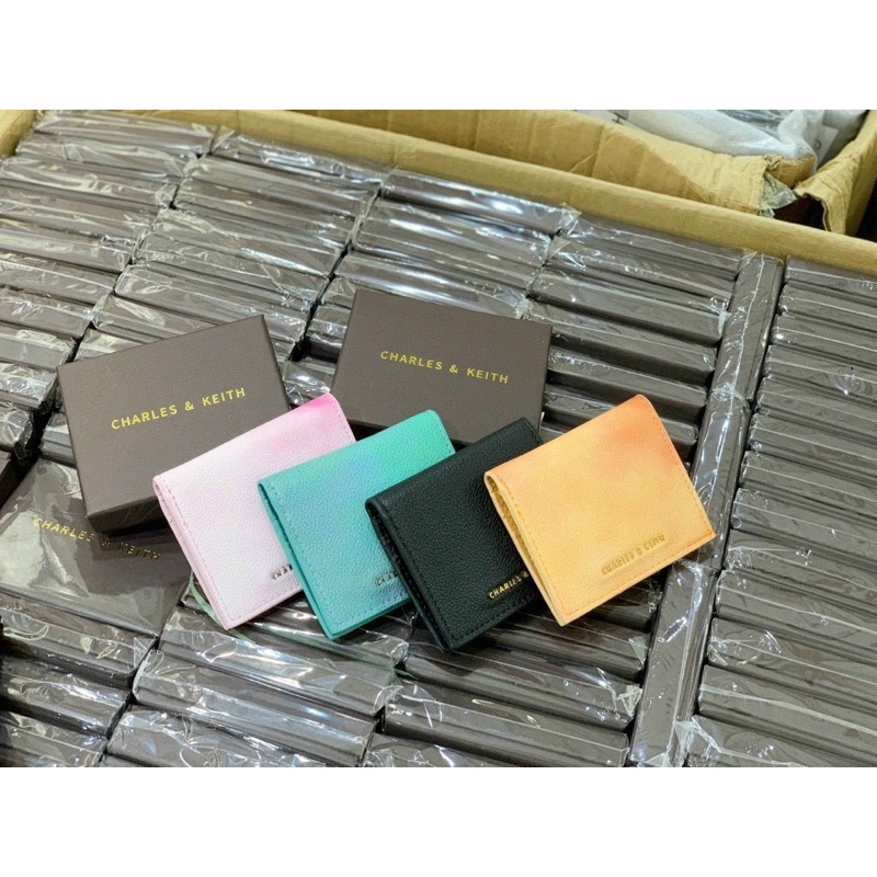 Ví mini Cnk Loang màu mới dạng gập nhỏ gọn bỏ túi hàng chuẩn Fullbox