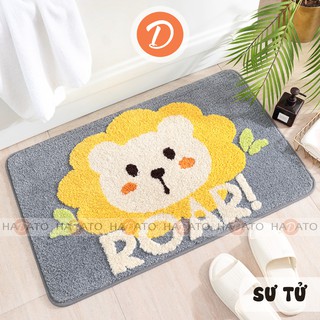 THẢM chùi chân THẢM lau chân trang trí phòng cửa ra vào chống trượt STYLE HOẠT HÌNH 2021 NEW - TLCMT 4
